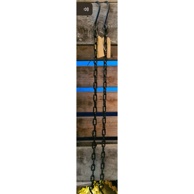 # Ketting met haak - 75 cm per stuk