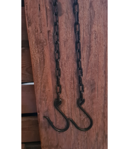 Ketting met haak - 100 cm - per stuk
