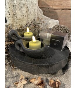 Countryfield ## Groene LED waxinelichtjes 4 cm
