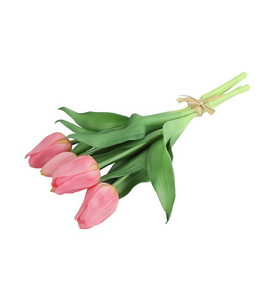 Countryfield Tulp Boeket Roze - L15 x B15 x H30