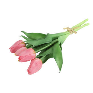 Countryfield # Tulp Boeket Roze - L15 x B15 x H30