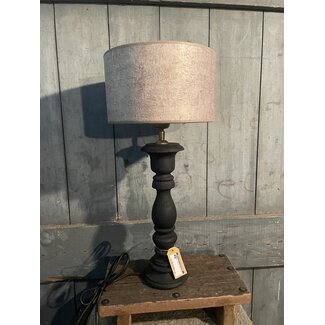 Tafellamp black sb 35 cm - excl. kap