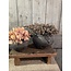 # Planter Classic Stone Black D.20 H.15 - grootste