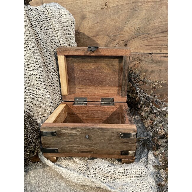 # mix - Houten kist "Urban" 20 x 16 x 11 cm - S