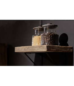 Houten wandplank | 50 cm (excl deco)
