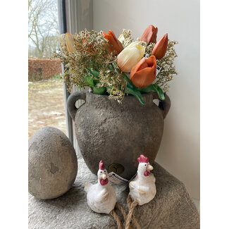 # Afgeprijsde artikelen - verzending eigen risico # Jar Two Ears Rustic L D.24 H.18