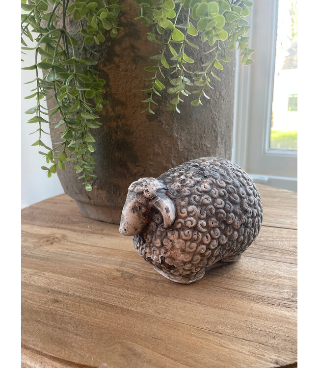 Countryfield ### wordt niet verzonden mix schaap - aardewerk ca. - 14 x 9 x 9 cm - kleinste model - per stuk