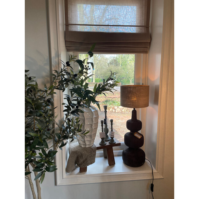 Countryfield # Kandelaar ro Adora L leger groen-L9,5B9,5H33CM