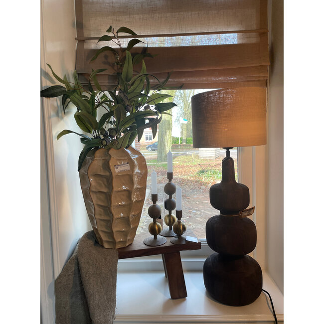 Countryfield # Kandelaar Evie bulb S messing - kleinste - per stuk