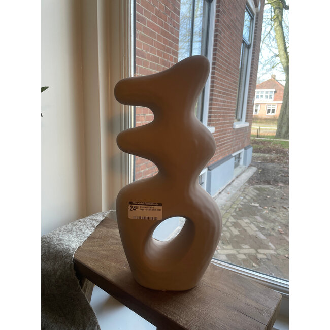 Countryfield Wordt niet verzonden - Ornament Clark L beige-L17B8,3H35,2CM