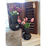 # Real Touch Tulip Bundle x3 L30cm Aubergine