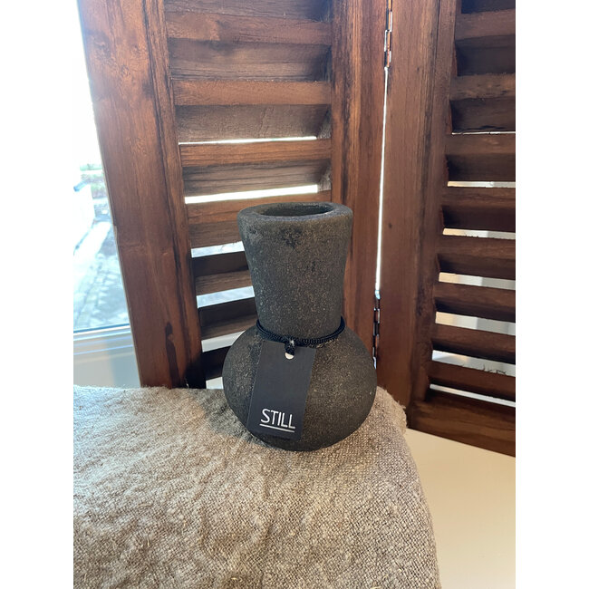 Still 48023 - Bol Vase No Fan M Dark Brown - Ca. 10 L x 10 B x 14 H cm