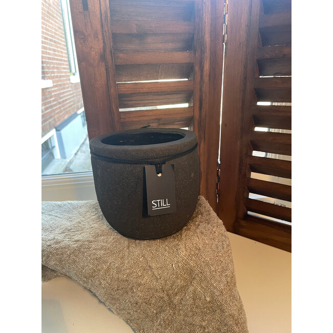 Still # 48063 - Planter Line XS Dark Brown - 14 x 12 cm