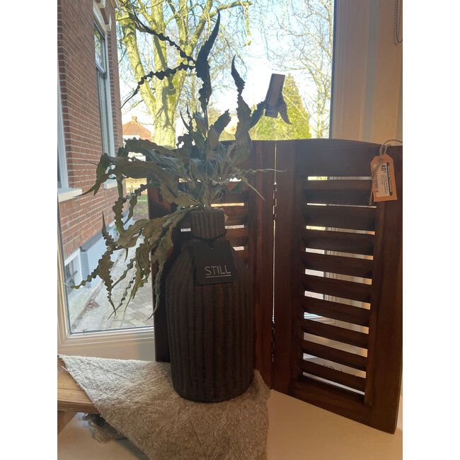 Still 48016 - Bottle Line M Dark Brown - Ca. 14 L x 14 B x 28 H cm