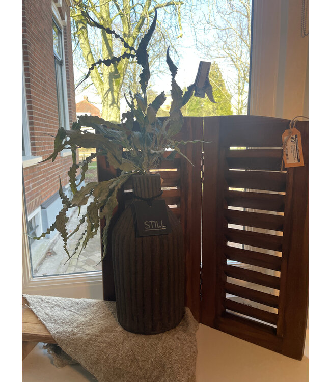 Still 48016 - Bottle Line M Dark Brown - Ca. 14 L x 14 B x 28 H cm