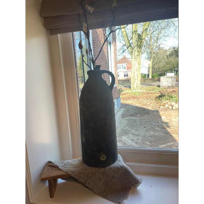 # Afgeprijsde artikelen verzending eigen risico # Bottle One Ear BRYXZ Stone Black L D.20 H.46