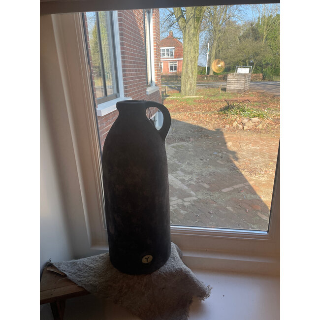 Afgeprijsde artikelen verzending eigen risico # Bottle One Ear BRYXZ Stone Black L D.20 H.46