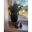 # Planter Classic Two Ears BRYNXZ Stone Black D.24 H.29