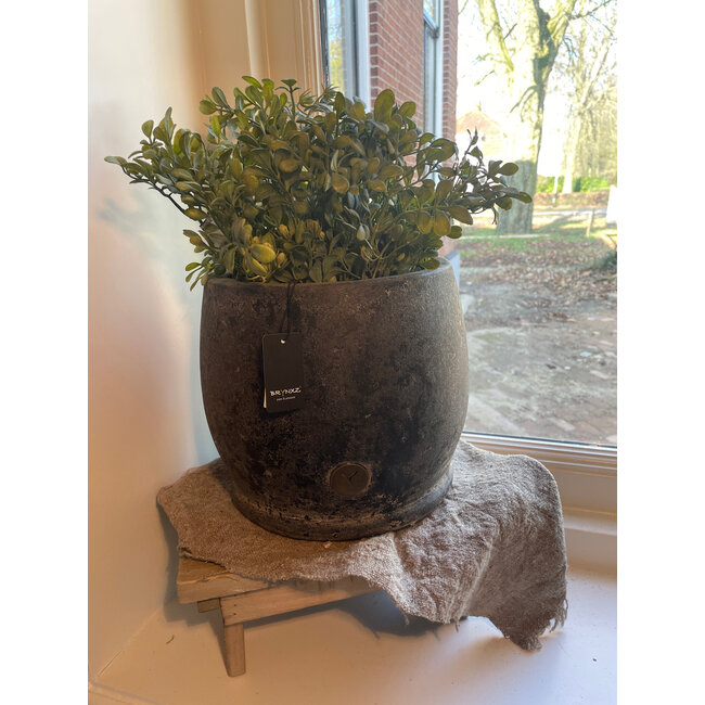 # Planter Large Basalt D.22x H18 - per stuk - grootste