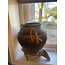 # Planter Huge Two Lines Basalt D.38 H.40