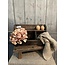 # Donkere gruttersbak incl. eierrek - 34 x 15 x 20 cm - excl. deco