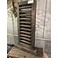 # Louvreluik op voet - hout - grijs -  ca. 20 x 8 x 50 cm