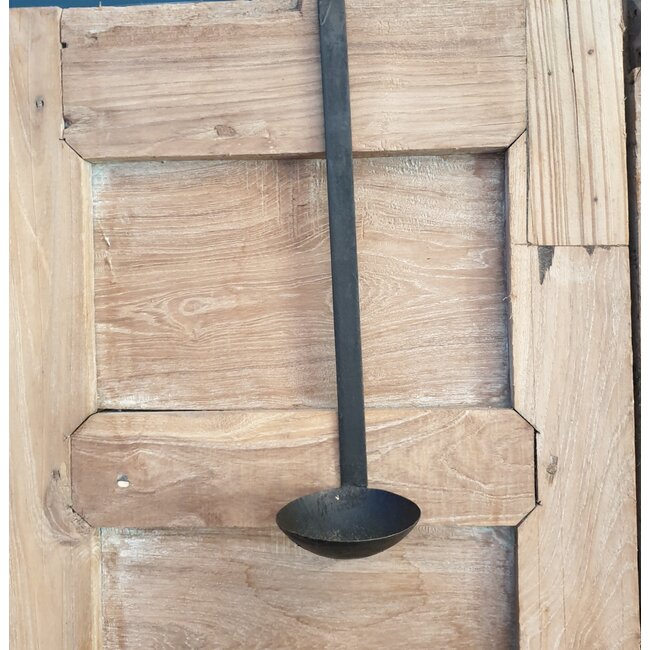 # Metalen hanglepel - lepel - 8 x 8 x 34 cm