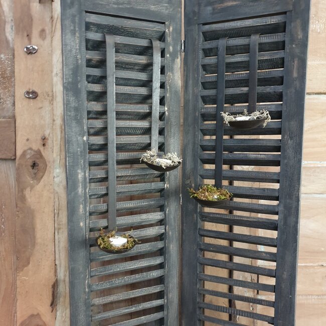 # Metalen hanglepel - lepel - 8 x 8 x 34 cm