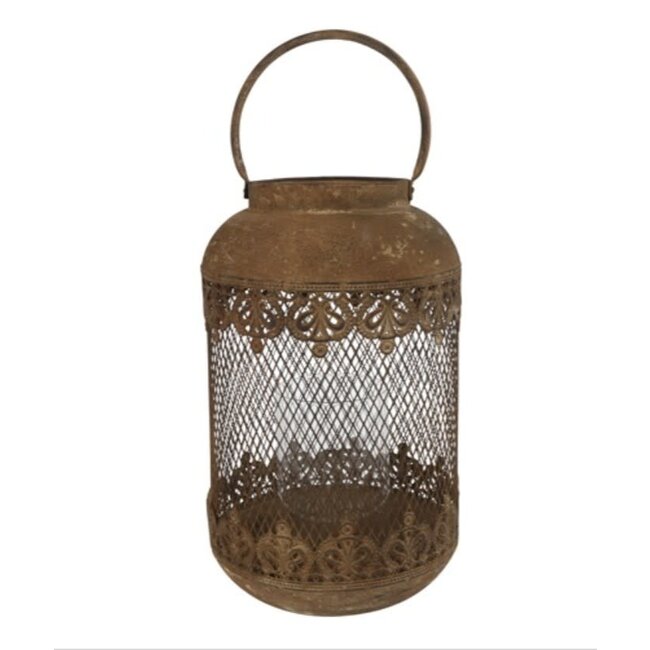 Countryfield # Windlicht ro Lalou L roest-L22B22H35,5CM