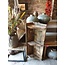 # Houten kapstok - regaal - 90  x 33 x 20cm - alleen afhalen/wordt niet verzonden