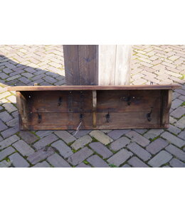 Houten kapstok - regaal - 120 cm  - alleen afhalen/wordt niet verzonden