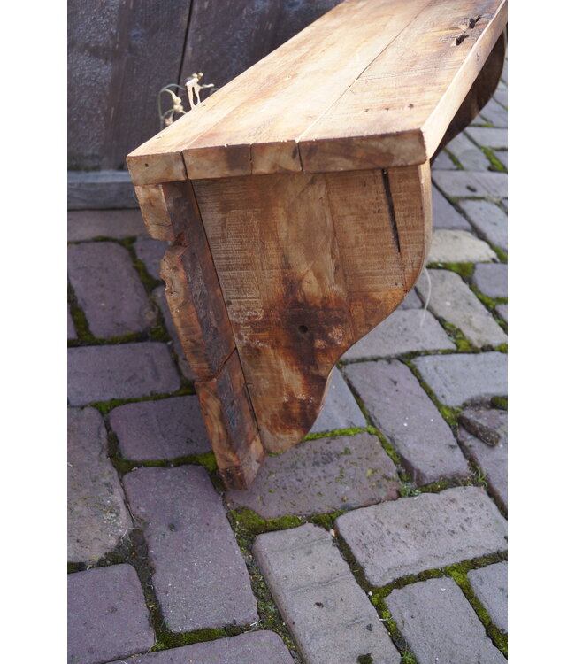 Houten kapstok - regaal - 120 cm  - alleen afhalen/wordt niet verzonden