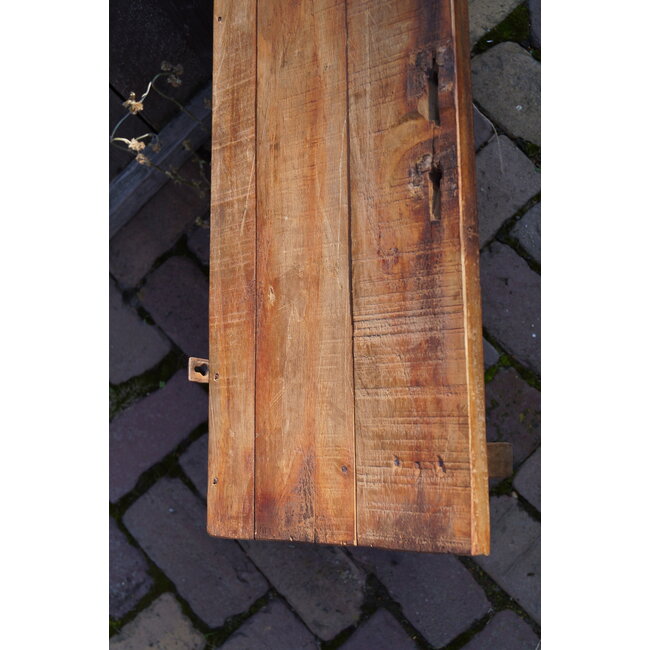 Houten kapstok - regaal - 120 cm  - alleen afhalen/wordt niet verzonden