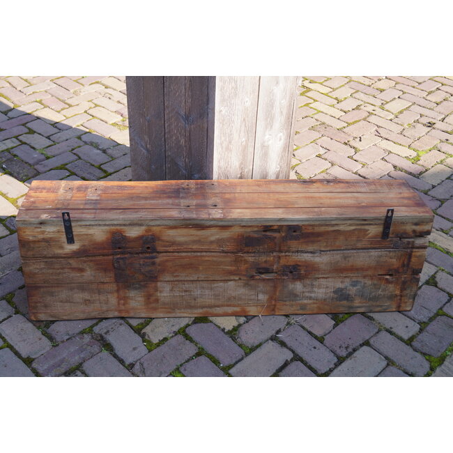 Houten kapstok - regaal - 120 cm  - alleen afhalen/wordt niet verzonden