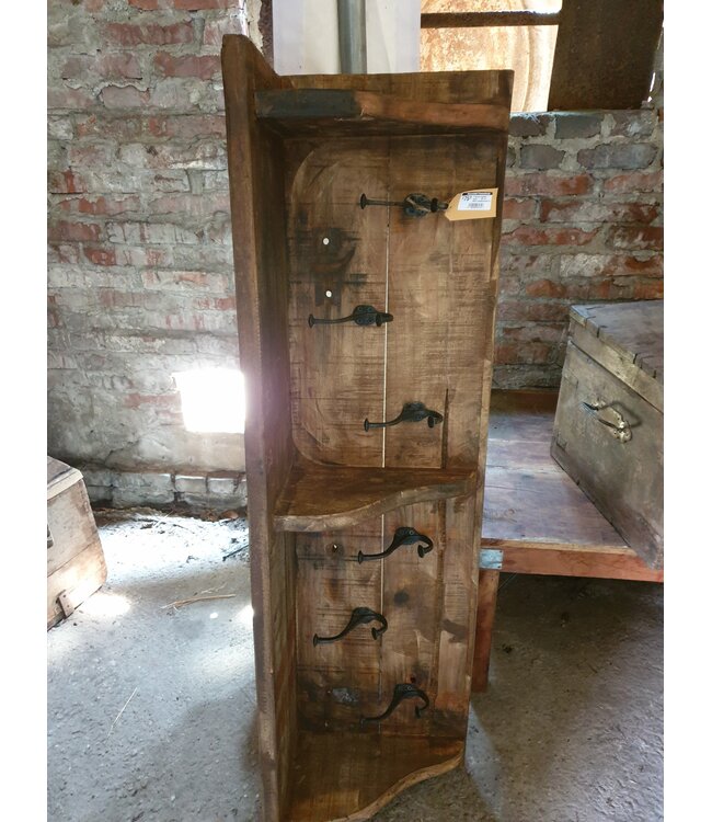 Houten kapstok - regaal - 120 cm  - alleen afhalen/wordt niet verzonden