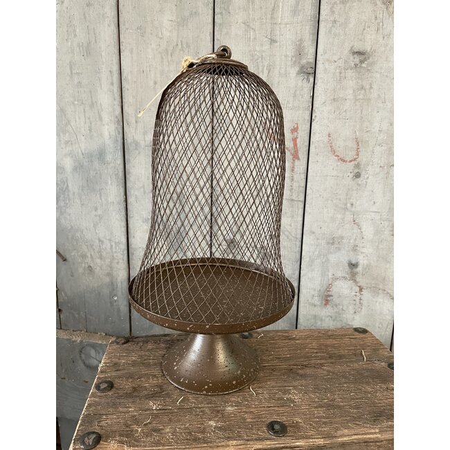 Countryfield # Theelichth ro Bamhi L roest-L18B18H34CM - (excl. deco)