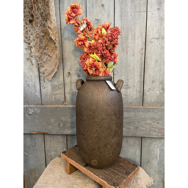 # Vase Basic Majestic Brown L D.22 H.40