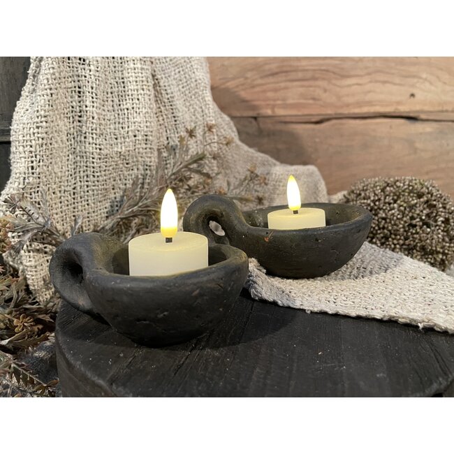 Countryfield # Witte LED waxinelichtjes 4 cm