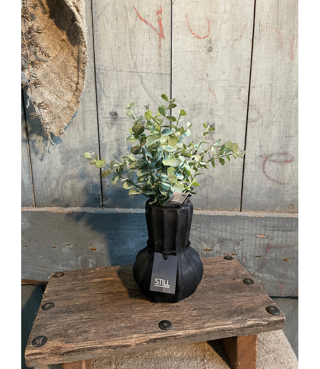 Still 31120 - Bol Vase Fan M Black Series - Ca. 10 L x 10 B x 14 H cm