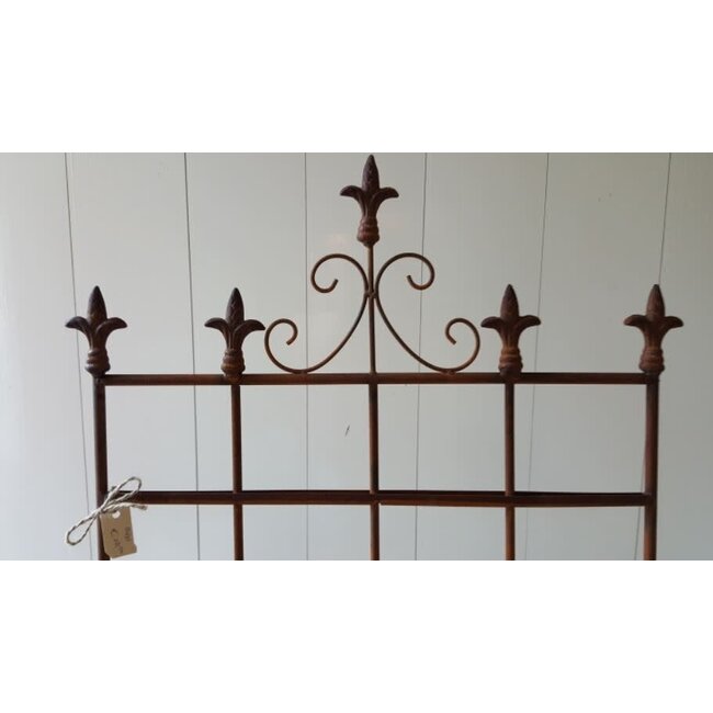 Plantensteun lelie- wordt niet verzonden/alleen afhalen - metaal - 50 x 165 cm