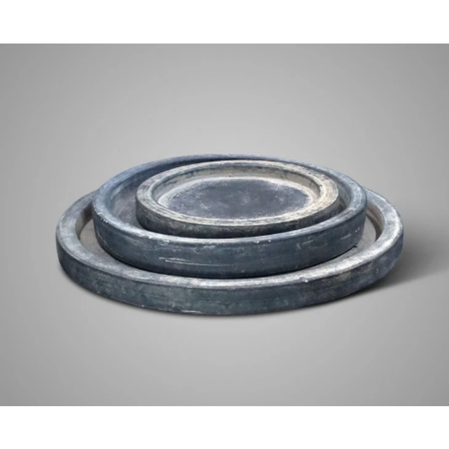 Plate Basic Ancient Clay D.23 H.4 - per stuk
