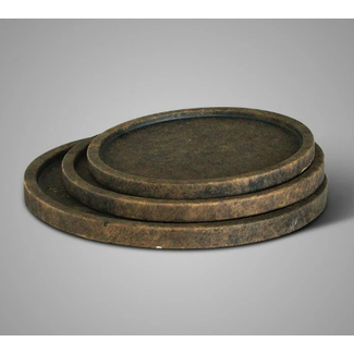 # Plate Basic Majstic Brown D.35 H.3