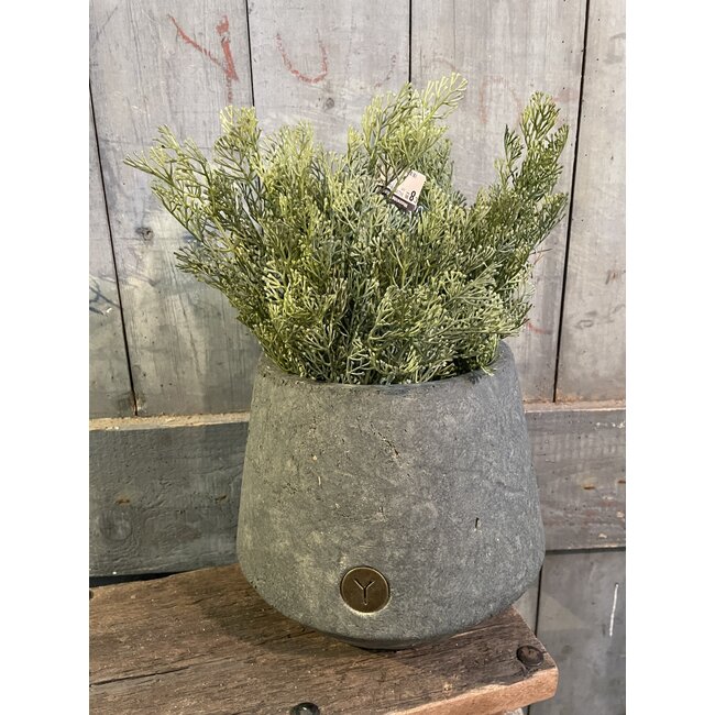 # Planter BRYNXZ Basic Majestic Vintage - grootste - per stuk D.26 H.20