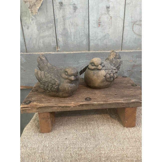 # Bird Majestic Brown D.13 H.12 - 2e op de foto - per stuk