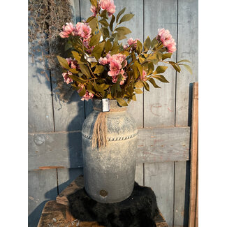 Afgeprijsde artikelen verzending eigen risico # Vase Neck with Rope One Line Ancient Clay L D.23 H.40