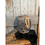 # Planter Neck With Rope Basalt D.22 H.27