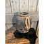 # Planter Neck With Rope Basalt D.22 H.27