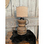 # Lamp Baluster Romantic Maj. Brown D.15 H.30 - excl. kap
