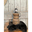 # Lamp Baluster Romantic Maj. Brown D.15 H.30 - excl. kap