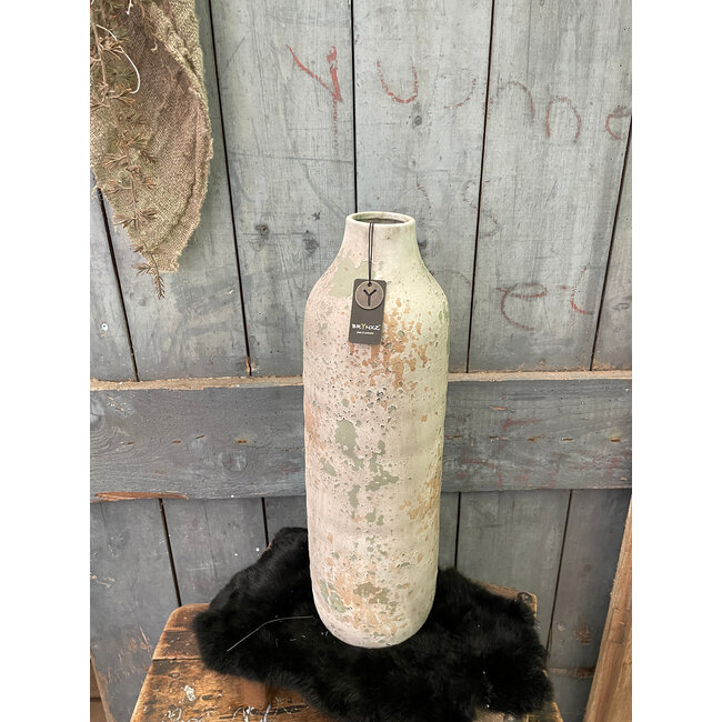 Afgeprijsde artikelen verzending eigen risico # Bottle Basic Green Vintage L D.14 H.43